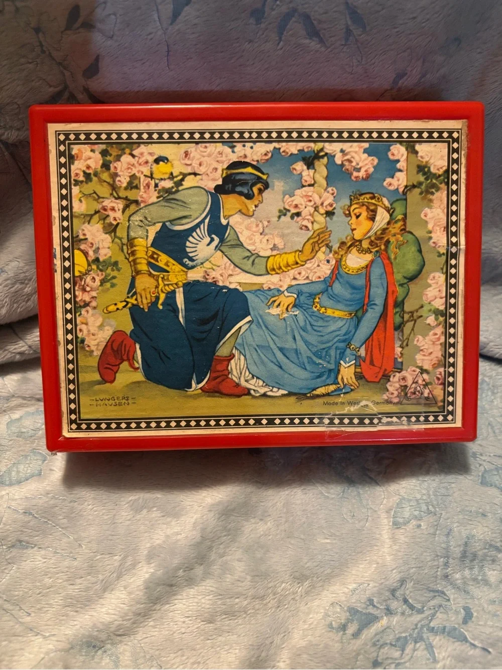 Vintage Eichorn West German Fairy Tale Block Puzzle